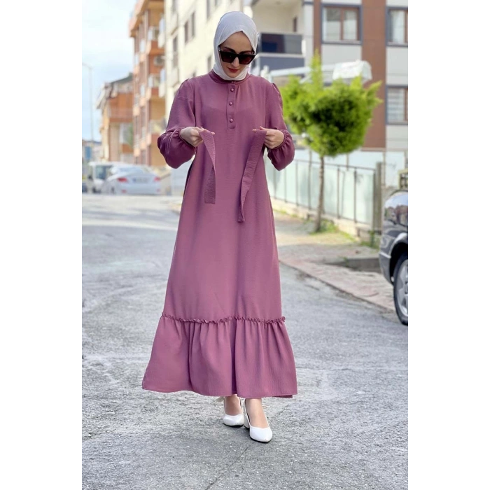 Moda Çizgi Tesettür Elbise