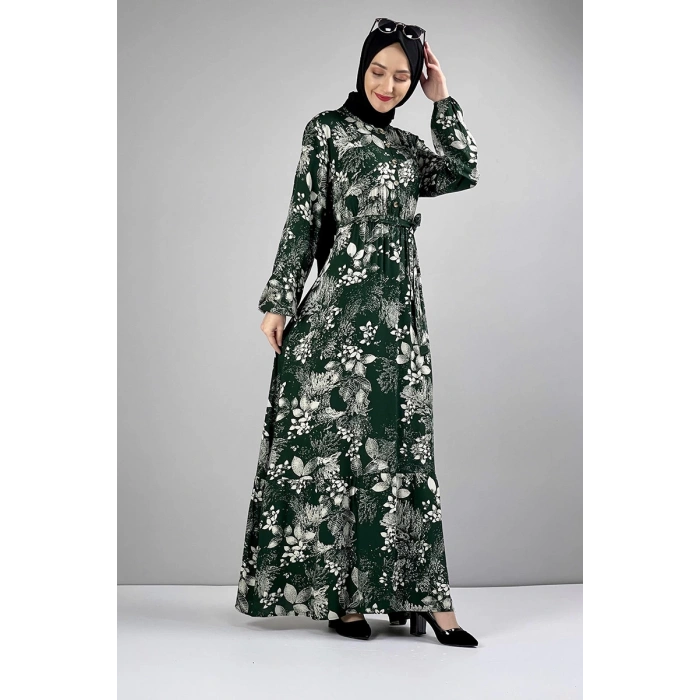 Moda Çizgi Tesettür Elbise