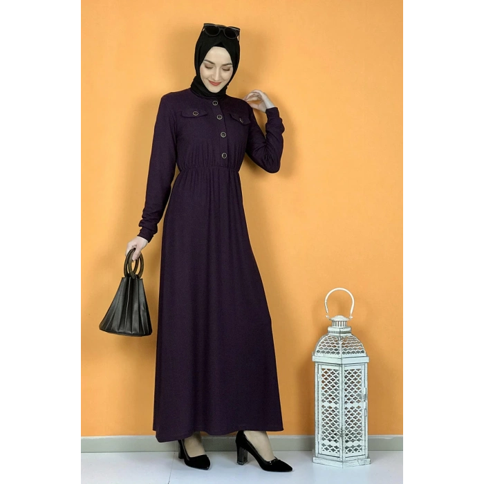 Moda Çizgi Tesettür Elbise