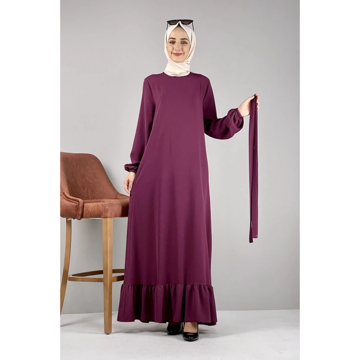 Moda Çizgi Tesettür Elbise