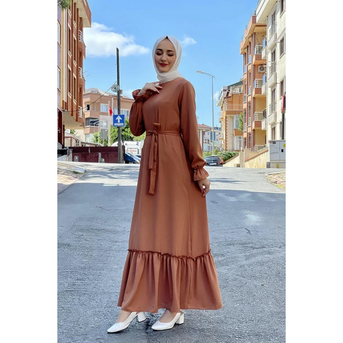 Moda Çizgi Tesettür Elbise