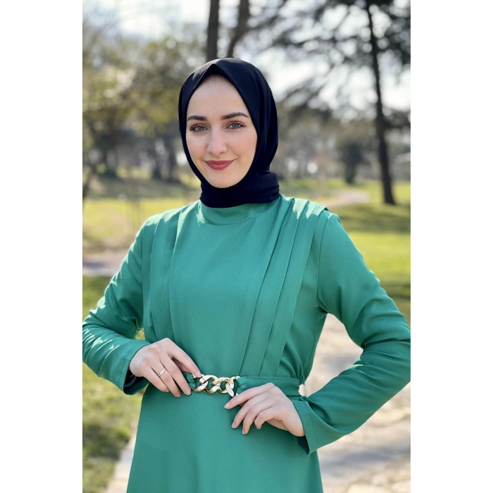 Moda Çizgi Tesettür Elbise