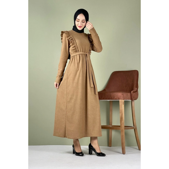 Moda Çizgi Tesettür Elbise