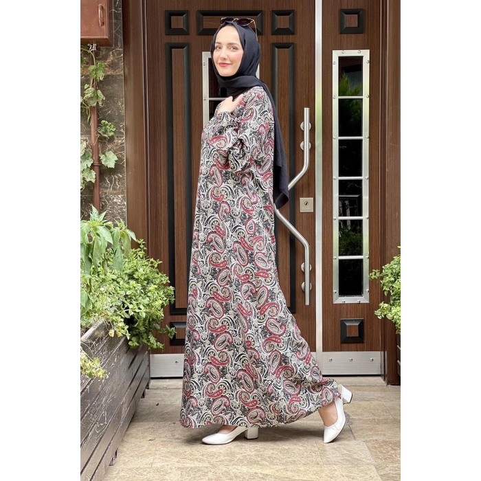 Moda Çizgi Tesettür Elbise