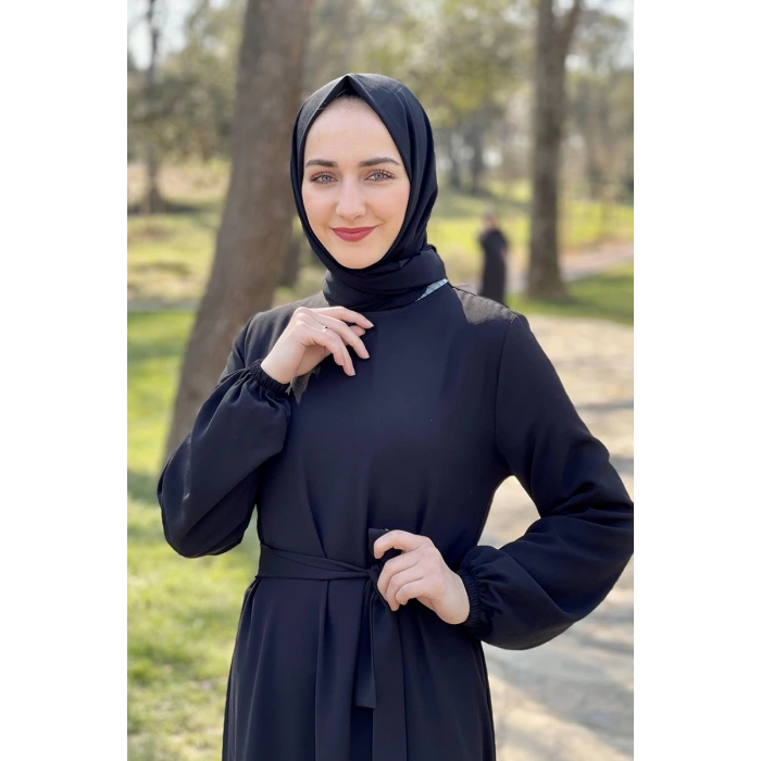 Moda Çizgi Tesettür Elbise