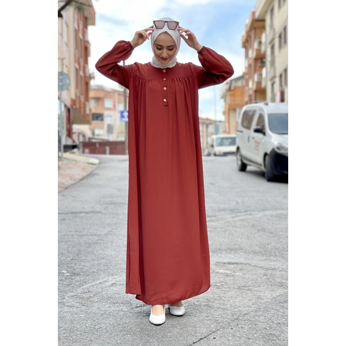 Moda Çizgi Tesettür Elbise