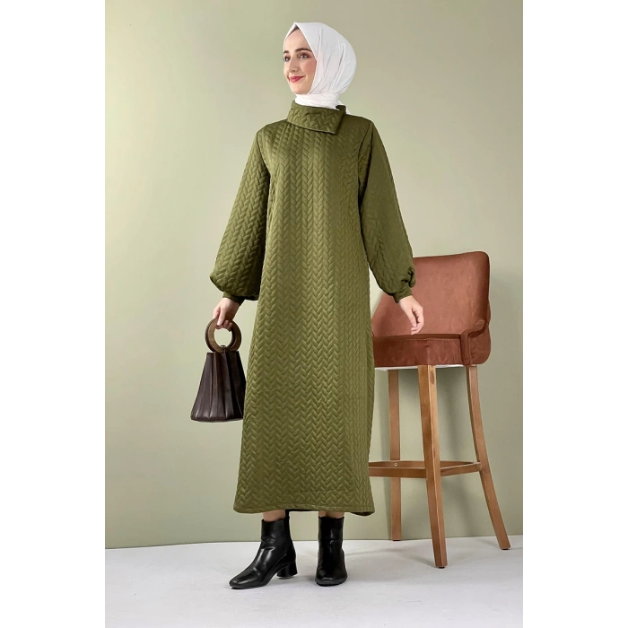 Moda Çizgi Tesettür Elbise