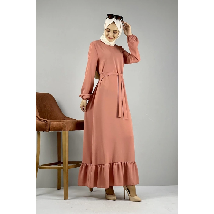 Moda Çizgi Tesettür Elbise