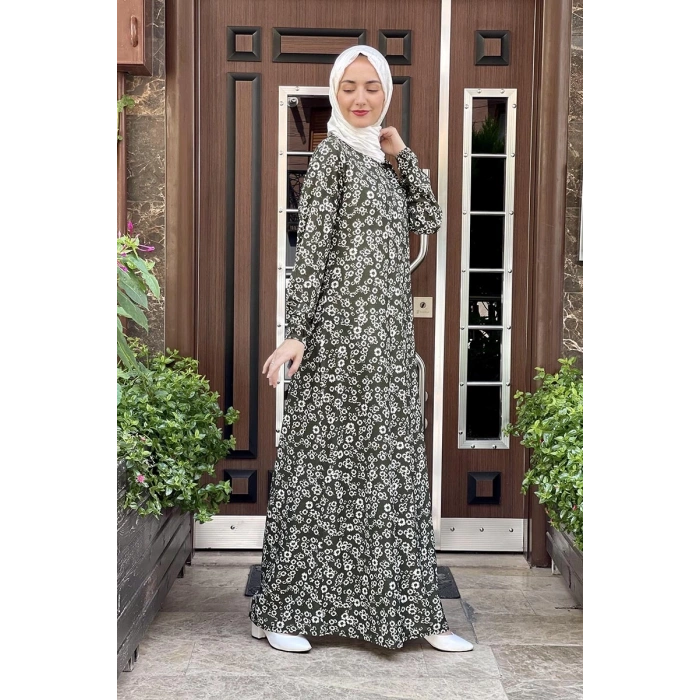 Moda Çizgi Tesettür Elbise