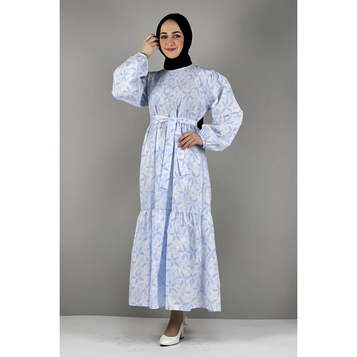 Moda Çizgi Tesettür Elbise