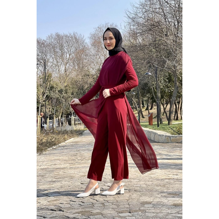 Moda Çizgi Tesettür Elbise