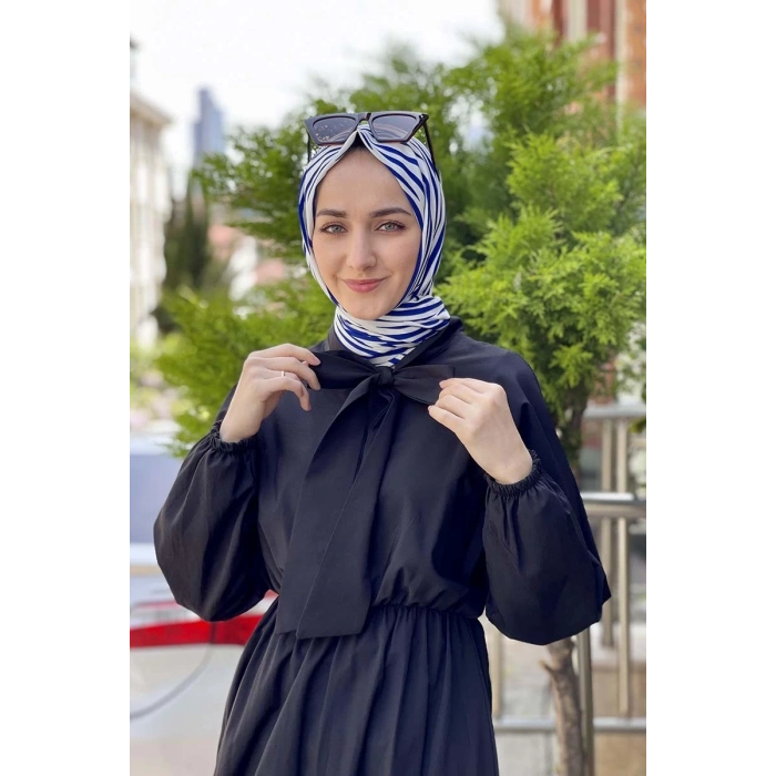 Moda Çizgi Tesettür Elbise