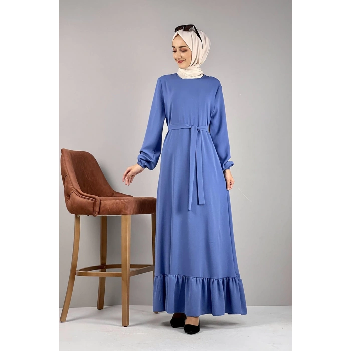 Moda Çizgi Tesettür Elbise