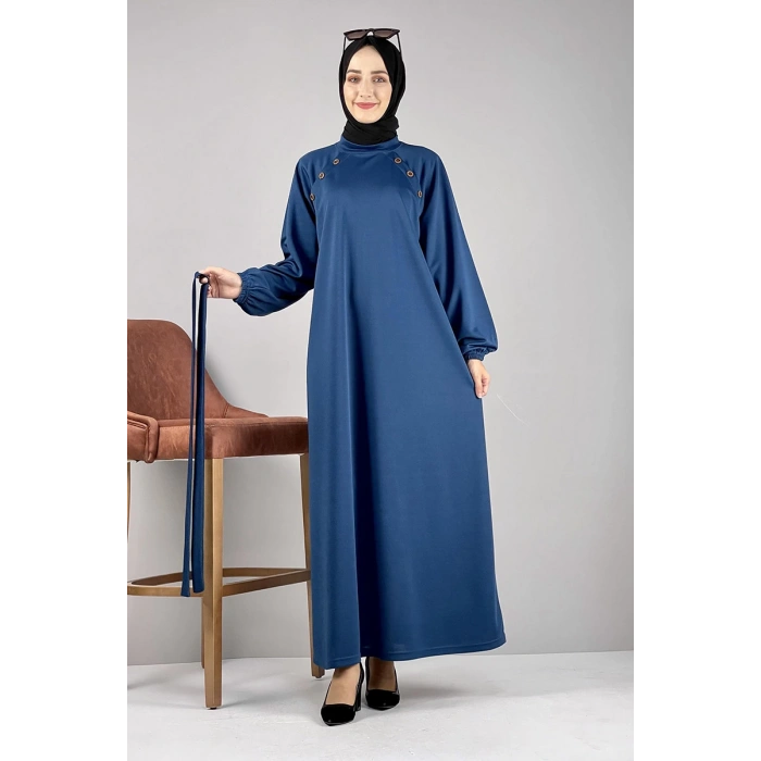 Moda Çizgi Tesettür Elbise