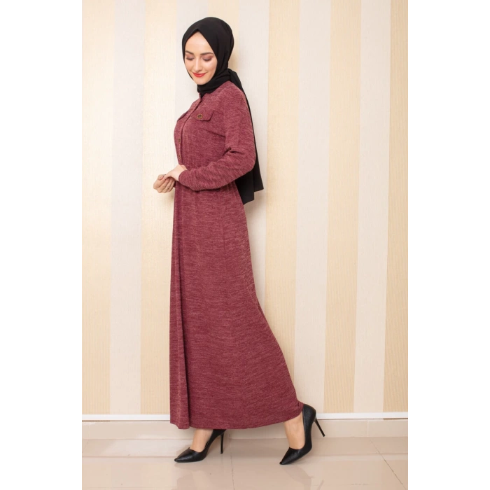 Moda Çizgi Tesettür Elbise