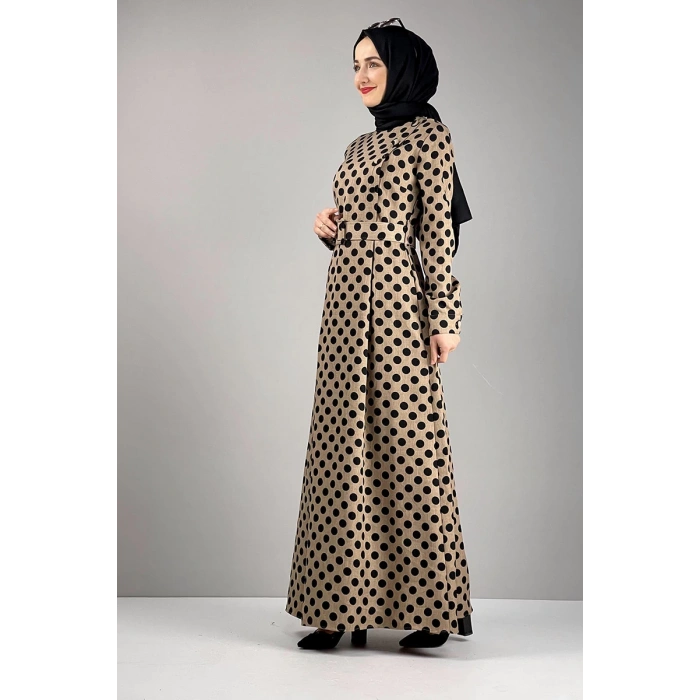 Moda Çizgi Tesettür Elbise