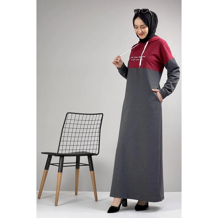 Moda Çizgi Tesettür Elbise