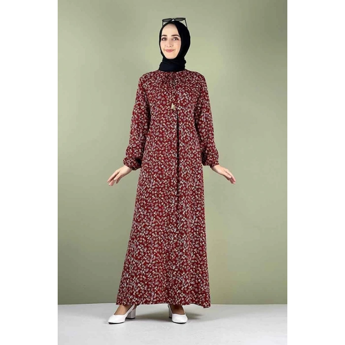 Moda Çizgi Tesettür Elbise