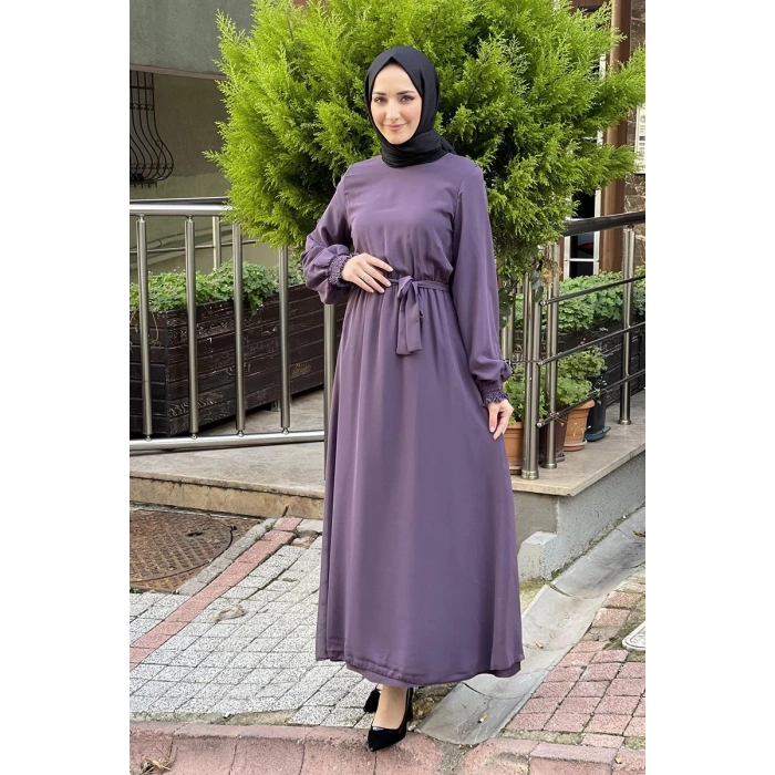Moda Çizgi Tesettür Elbise