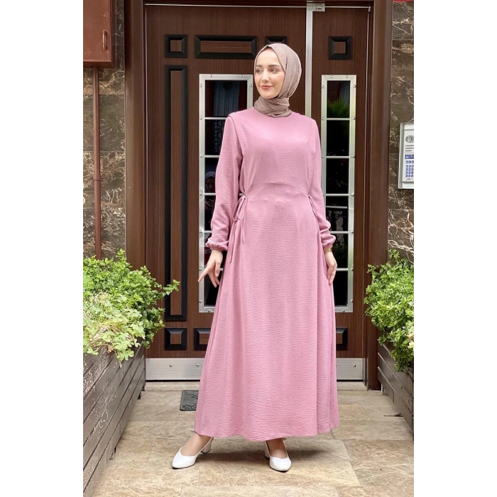 Moda Çizgi Tesettür Elbise