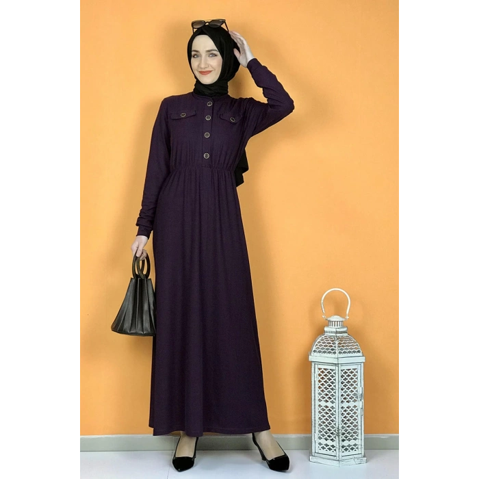 Moda Çizgi Tesettür Elbise