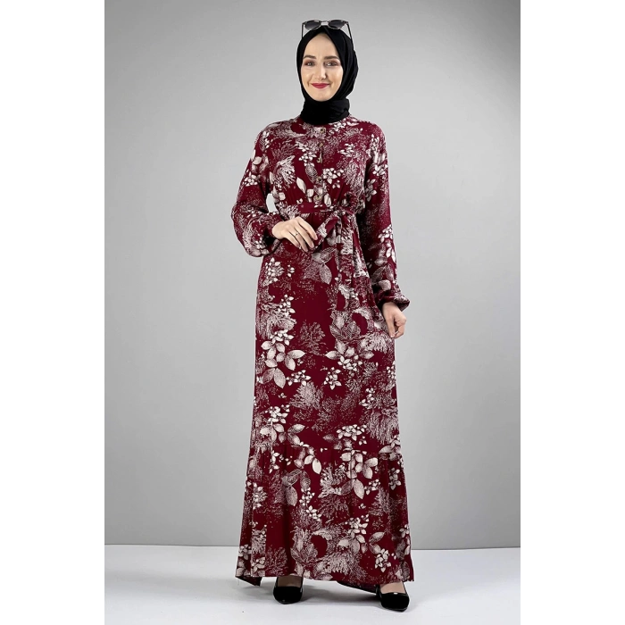 Moda Çizgi Tesettür Elbise