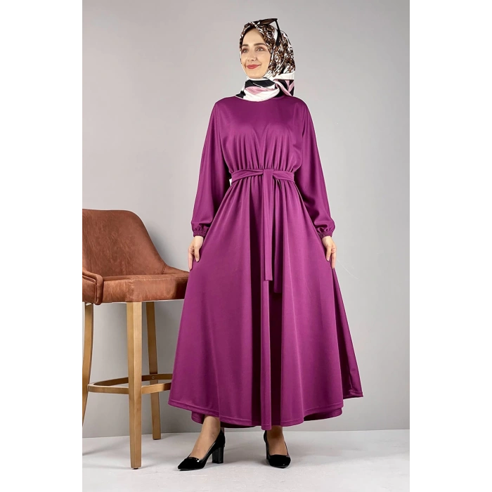 Moda Çizgi Tesettür Elbise