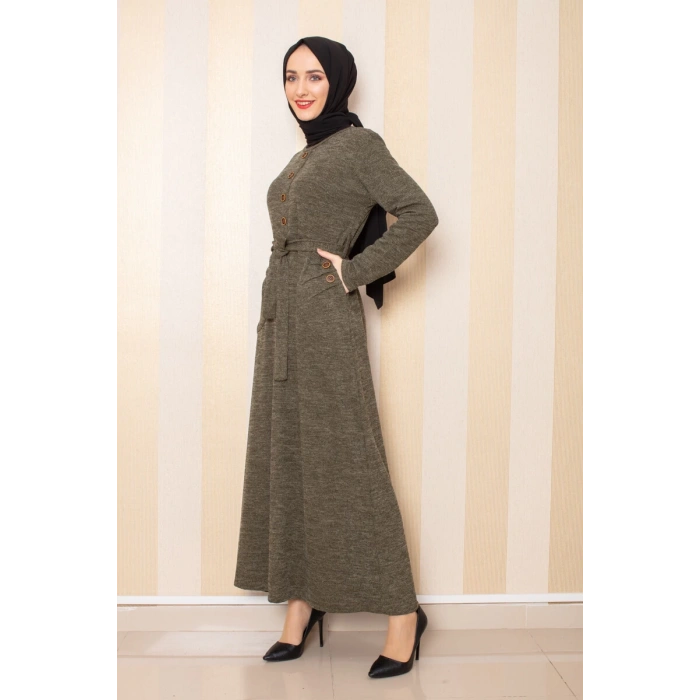 Moda Çizgi Tesettür Elbise