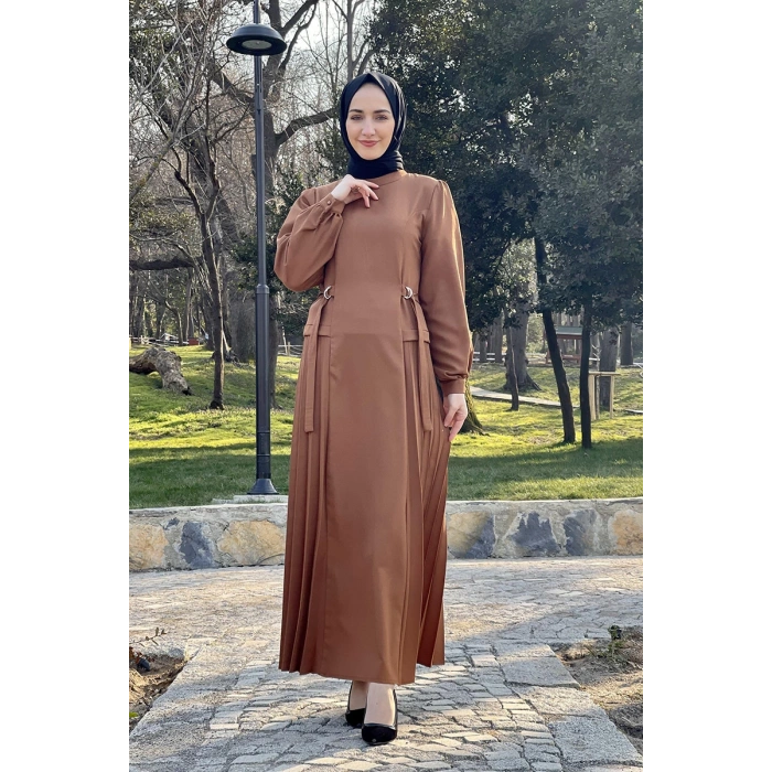 Moda Çizgi Tesettür Elbise