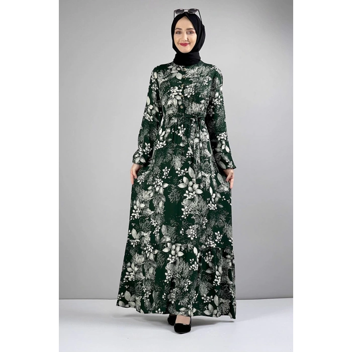 Moda Çizgi Tesettür Elbise