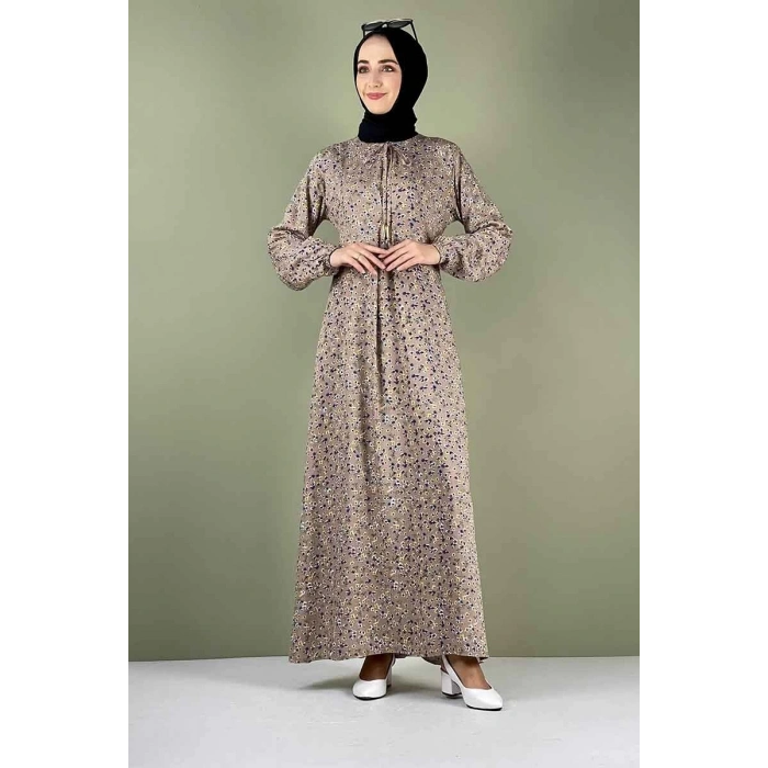 Moda Çizgi Tesettür Elbise