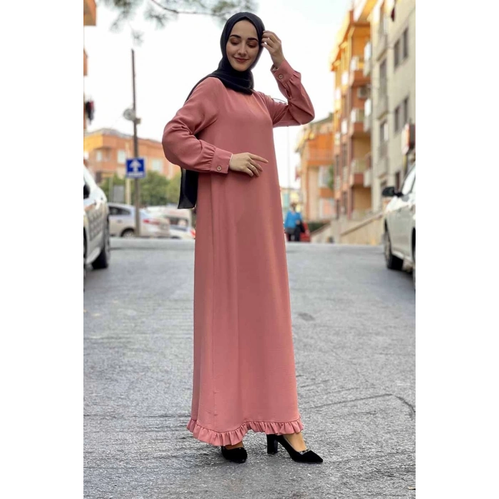 Moda Çizgi Tesettür Elbise