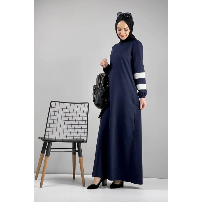 Moda Çizgi Tesettür Elbise