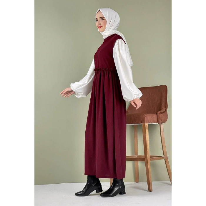 Moda Çizgi Tesettür Elbise