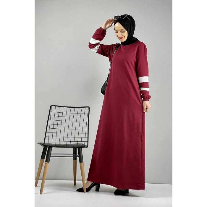 Moda Çizgi Tesettür Elbise