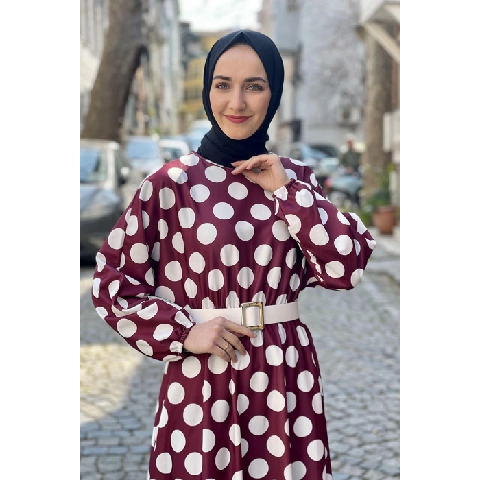 Moda Çizgi Tesettür Elbise