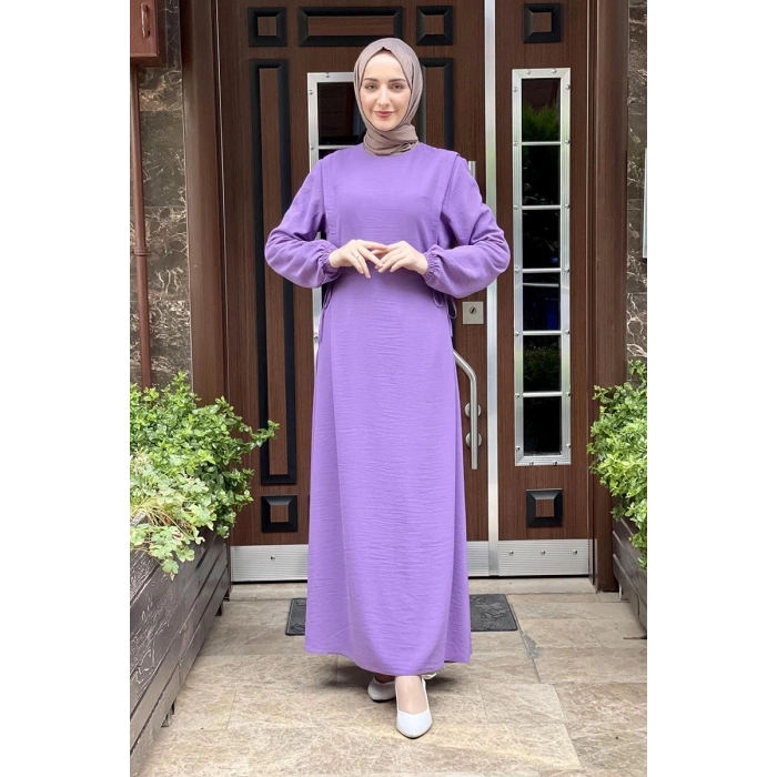 Moda Çizgi Tesettür Elbise