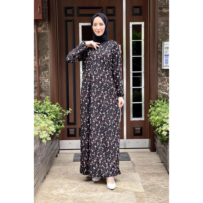 Moda Çizgi Tesettür Elbise