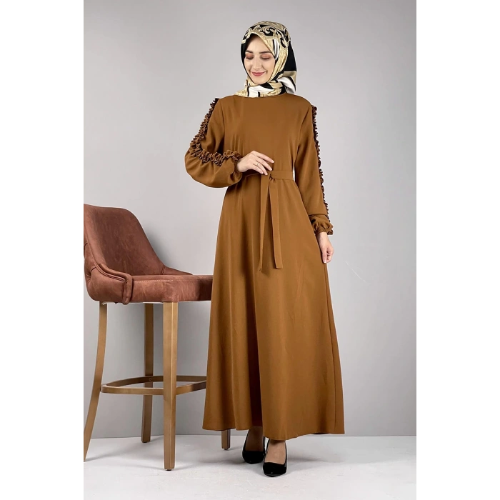 Moda Çizgi Tesettür Elbise