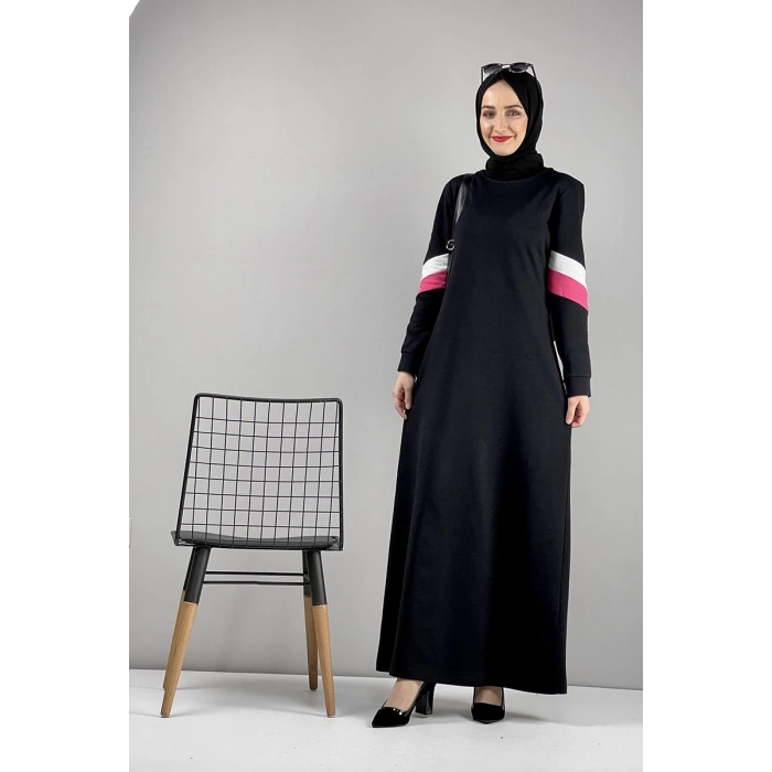 Moda Çizgi Tesettür Elbise