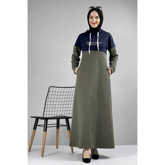 Moda Çizgi Tesettür Elbise