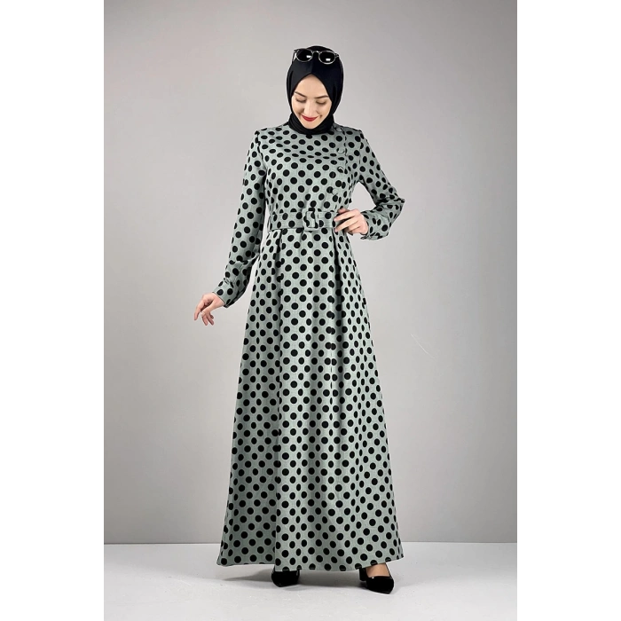 Moda Çizgi Tesettür Elbise