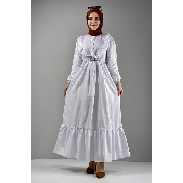 Moda Çizgi Tesettür Elbise