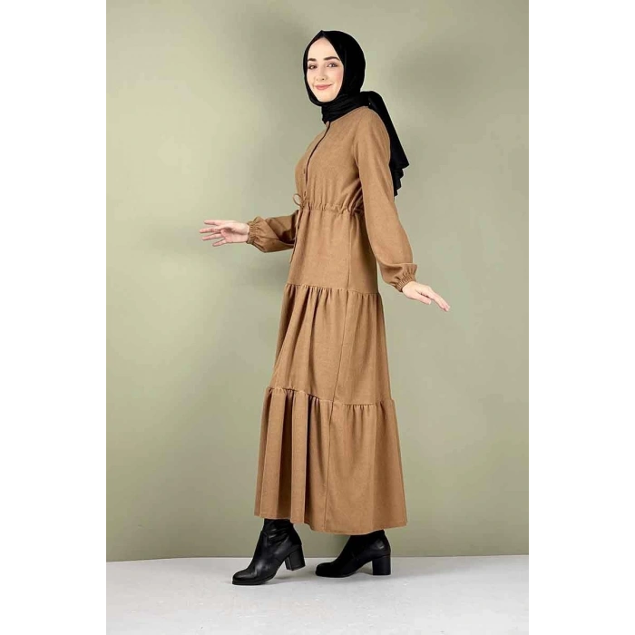 Moda Çizgi Tesettür Elbise