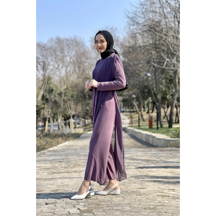 Moda Çizgi Tesettür Elbise