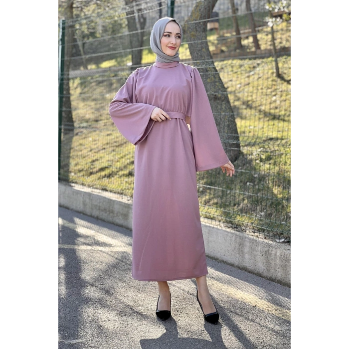 Moda Çizgi Tesettür Elbise