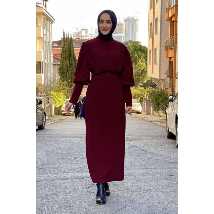 Moda Çizgi Tesettür Elbise