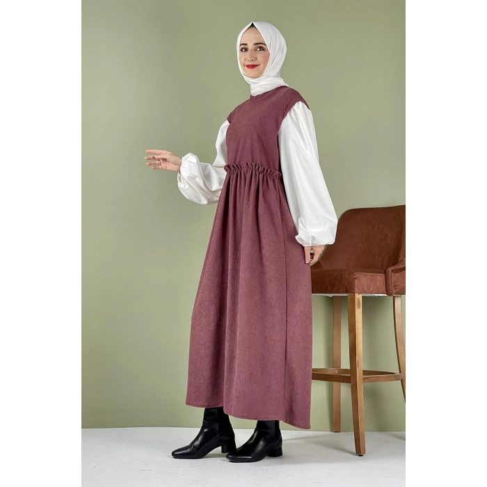 Moda Çizgi Tesettür Elbise