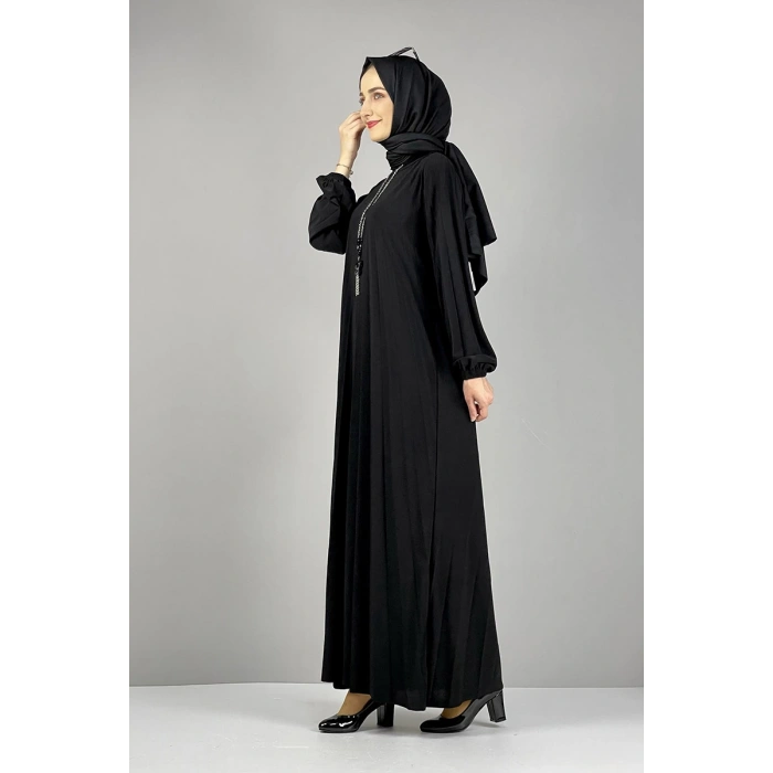 Moda Çizgi Tesettür Elbise