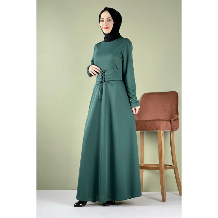 Moda Çizgi Tesettür Elbise